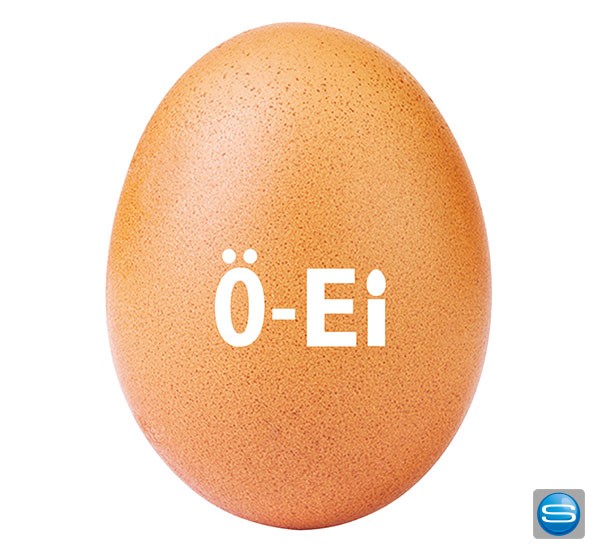 Ei bedruckt mit Ihrem Logo