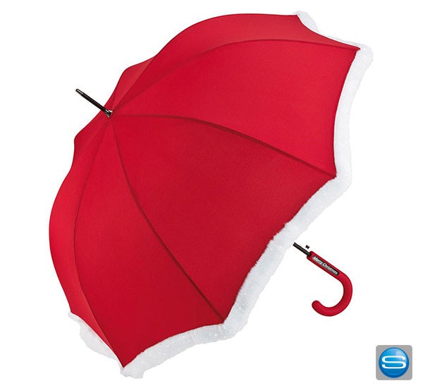 Weihnachtsschirm als Werbegeschenk