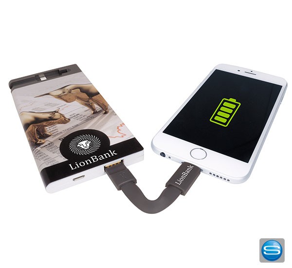 MagPower 2in1 Powerbank als Werbegeschenk bedrucken