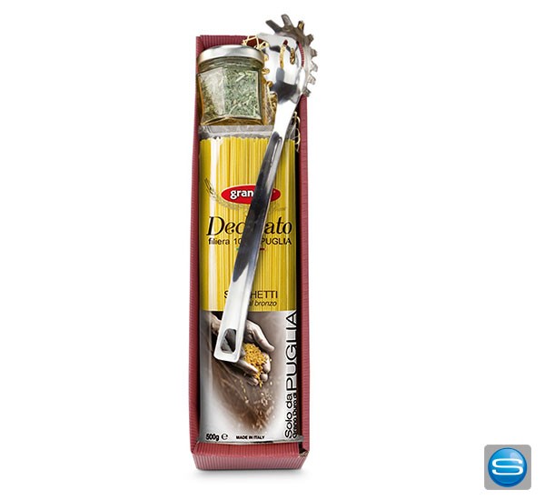 Spaghetti Set als Werbegeschenk mit Logo gravierbar
