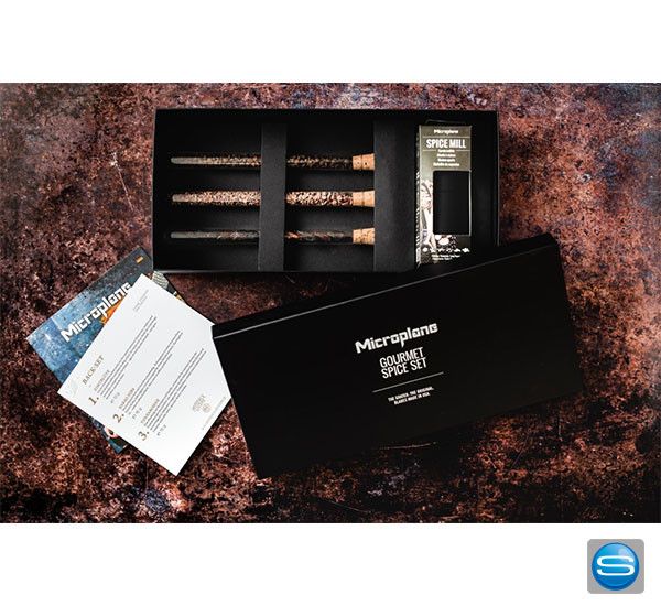 Microplane Gourmet Back Set mit Kundenlogo