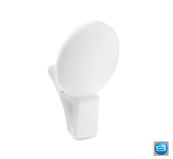 Ringlicht mit Clip als Kundenpresent