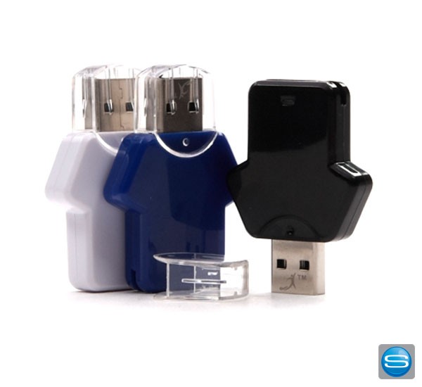 USB Stick im Shirtstyle mit Werbeaufdruck