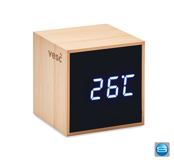 Tischuhr mit Weckfunktion und Temperaturanzeige