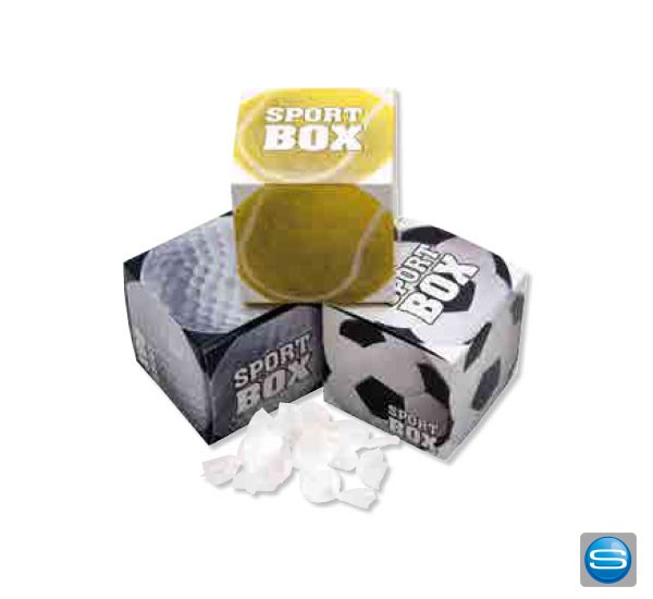 Traubenzucker in der bedruckbarer Werbebox