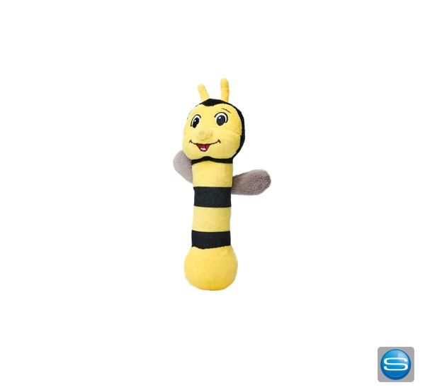 Baby Rassel in Bienchen Optik mit Ihrem Motiv bedrucken