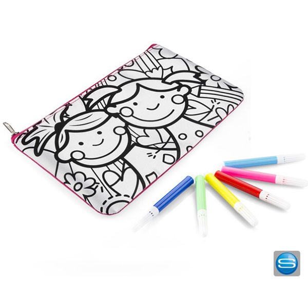 Bedruckbares Federmäppchen als Werbegeschenk