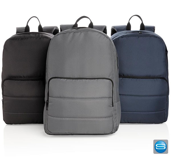 AWARE™ RPET Laptop-Rucksack mit Logo