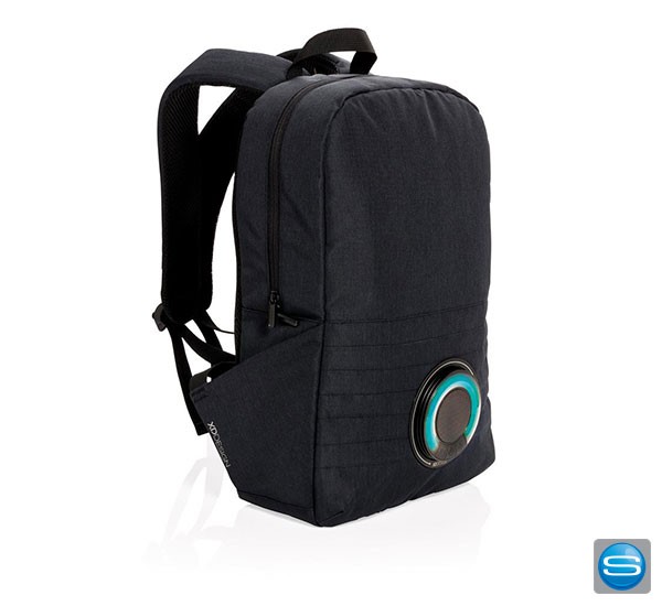 Party Rucksack mit Lautsprecher als Werbeartikel bedrucken