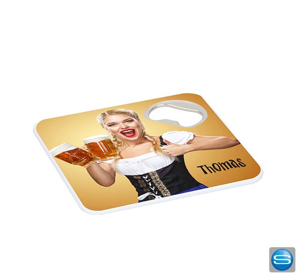 Untersetzer inkl. Kapselheber mit Logo