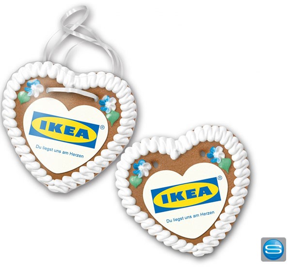 Lebkuchenherzen aus München mit Ihrem Logo