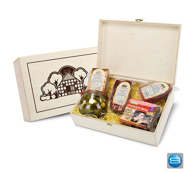 Schinkenkiste als Werbeartikel mit Ihrem Logo