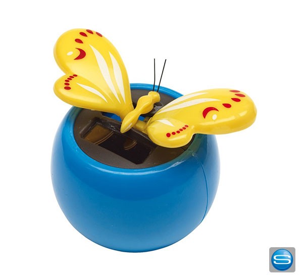 Solar Wackel-Schmetterling mit Ihrem Logo bedrucken