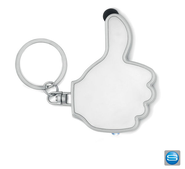 Schlüsselring mit Led Licht als Kundenpresent