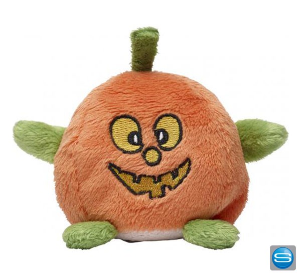 Stofftier Kürbis mit Logoaufdruck