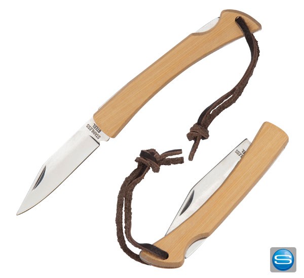 Edelstahl Taschenmesser mit Ihrem Logo gravieren