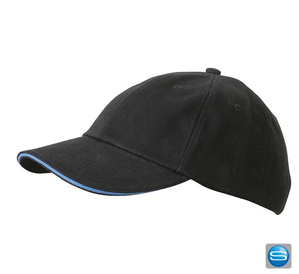 6 Panel Sandwich Cap mit Logo bedrucken