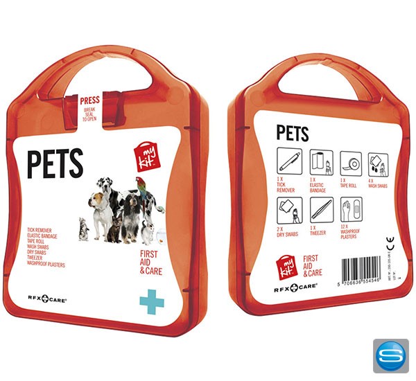 MyKit Haustier-Erste Hilfe mit Werbeaufdruck