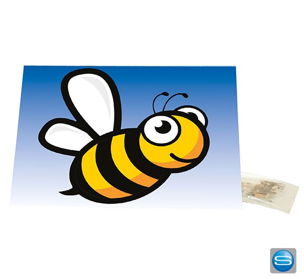 Klappkärtchen bedruckt mit individueller Werbung