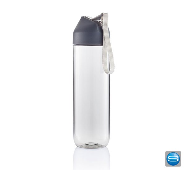 Wiederverwendbare Trinkflasche aus Glas mit Logo bedrucken