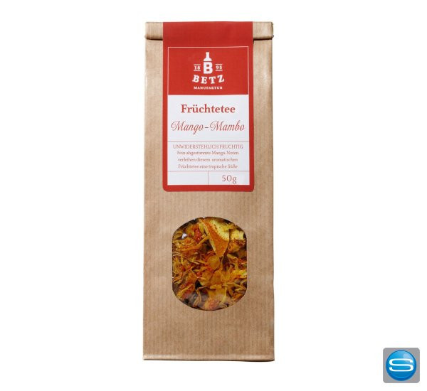 Früchtetee Mango Mamba mit Ihrem Logo bedruckt
