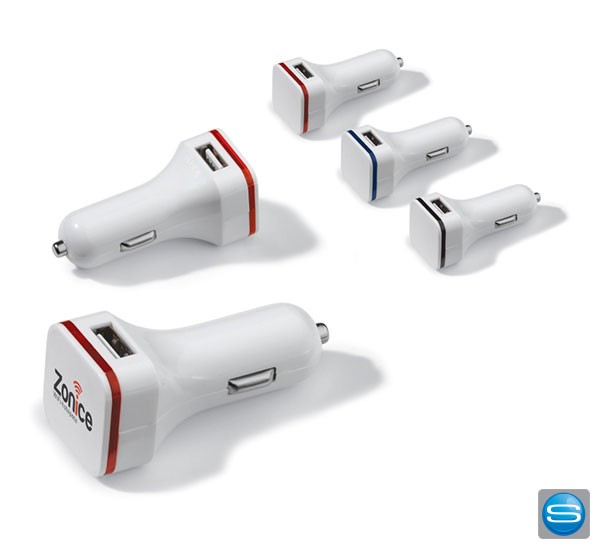 Auto-Adapter mit Logodruck