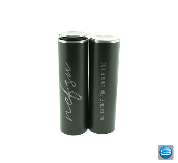 Edelstahlflasche mit Logo gravieren