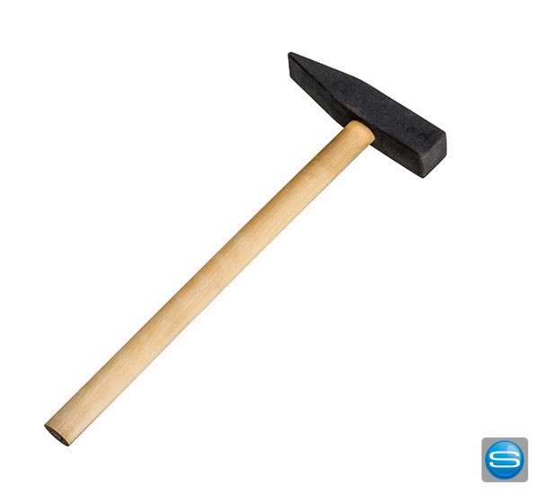 Bleistift mit Radierer Hammer als Werbegeschenk