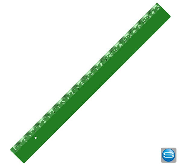 Lineal 30cm mit Ihrem Logo bedrucken