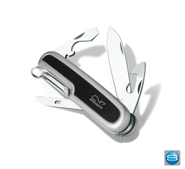 RICHARTZ Steel Design Black Maxi 5 Werkzeugtool mit Logo gravieren