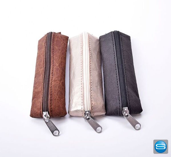 Stifte Mäppchen aus Papyr mit Logo bedrucken