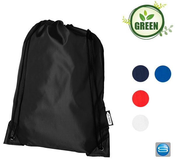 Recycelte Turnbeutel mit eigenem Motiv