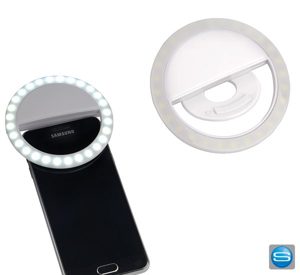 Handy Ringlicht mit individuellem Aufdruck