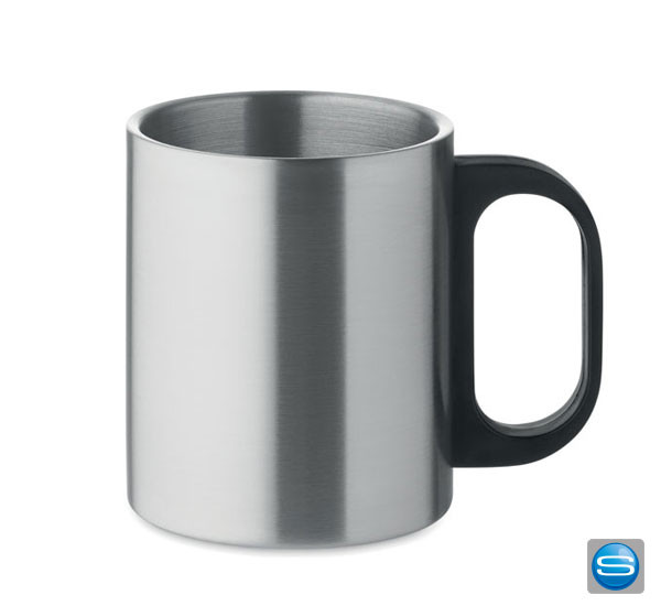 Doppelwandiger Becher aus Edelstahl mit Ihrem Logo bedrucken