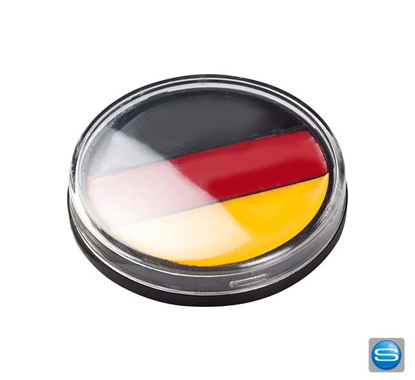 Deutschland Fanschminke in runder Dose