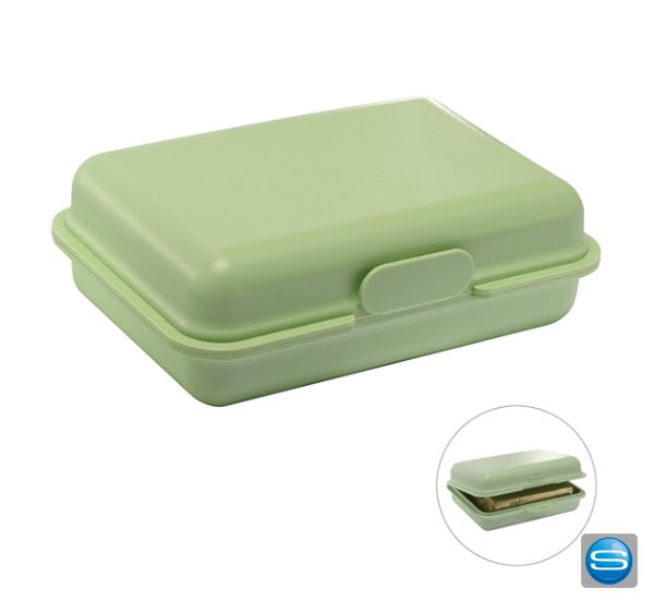 Brotdose oder Butterdose Bio mit Ihrem Logo bedrucken