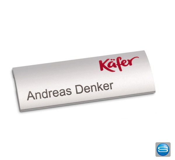 Namensschilder Aluminium