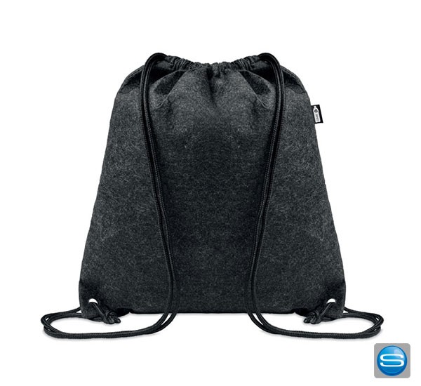 RPET Beutel mit Kordelzug als Werbegeschenk