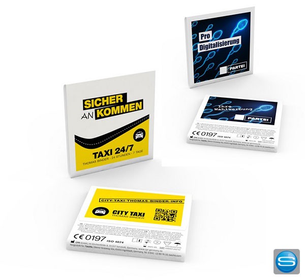 Kondome mit Werbedruck