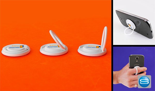 Handy-Ringhalterung als Werbemittel