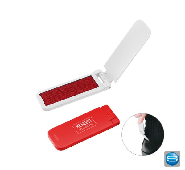 Fusselbürste für die Tasche als Werbegeschenk