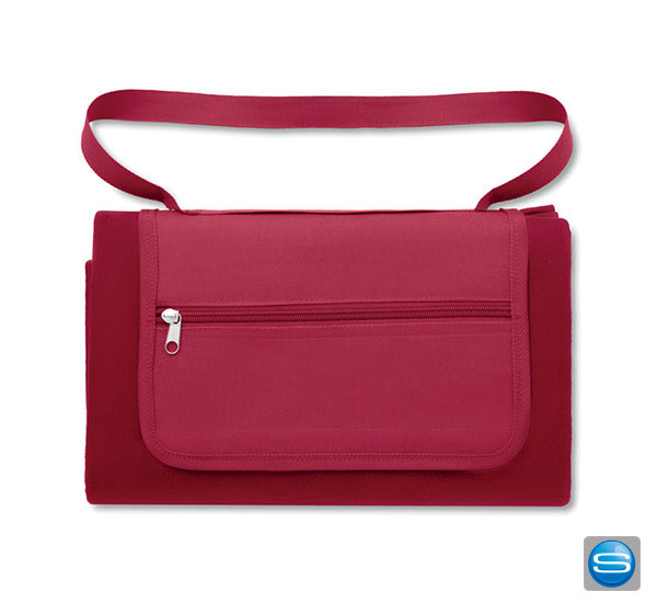 Picknick Decke einfarbig mit Ihrem Firmenzeichen