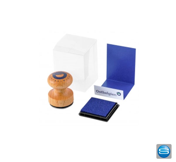 Stempel mit eigenem Motiv als Werbegeschenk