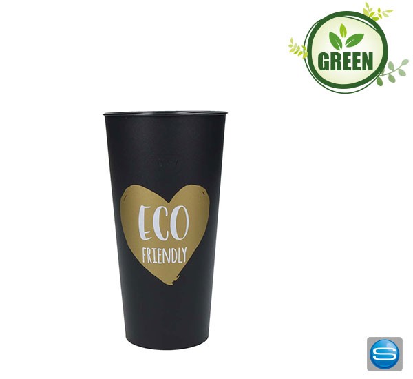0,5 Liter Bio Trinkbecher zum bedrucken