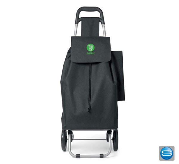Einkaufstrolley mit Logo bedrucken