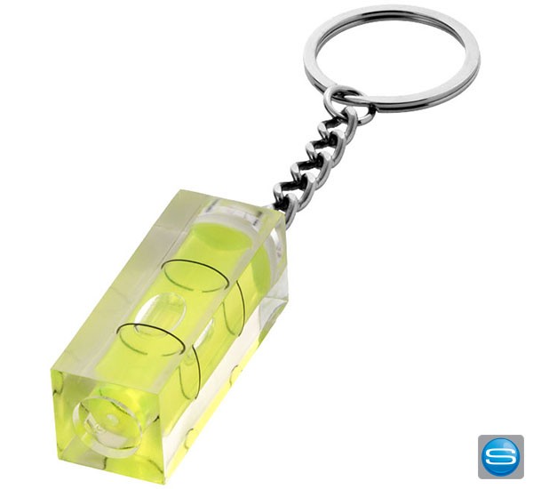 Wasserwaage als Schlüsselanhänger