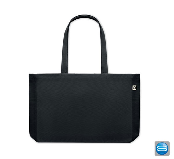 Recycelte Canvas-Einkaufstasche als Werbeartikel