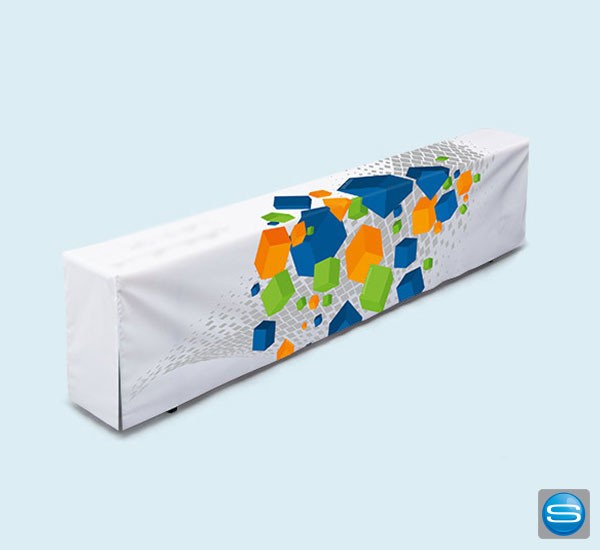 Bedruckte Hussen für Bierzeltgarnituren