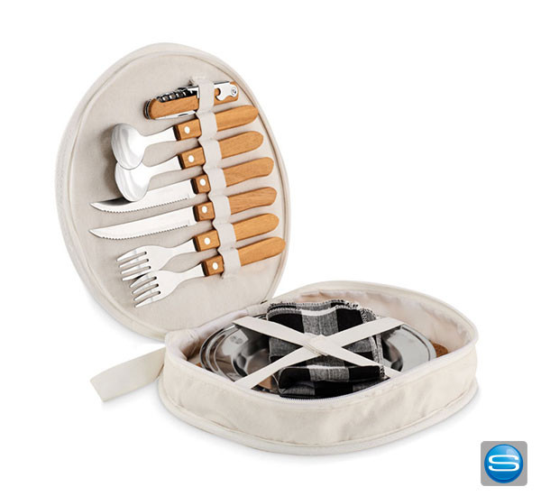 Individuell veredelbares Picknick-Set für 2 Personen mit Ihrem Logo