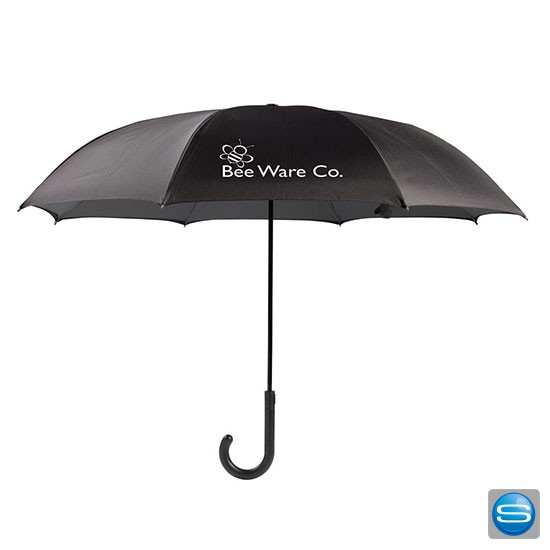 Umgekehrter Regenschirm individuell veredelbar